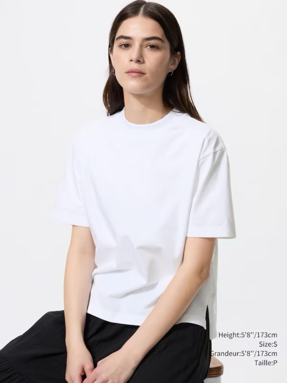 NWOT Uniqlo AIRism Cotton Short Sleeve T-Shirt Women’s